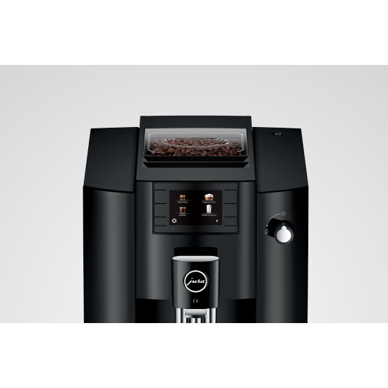 JURA Automate de cafea E6 Piano Black (EC) - 15437, 5.073,87 Lei